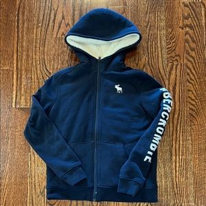 Abercrombie Navy Blue Hoodie